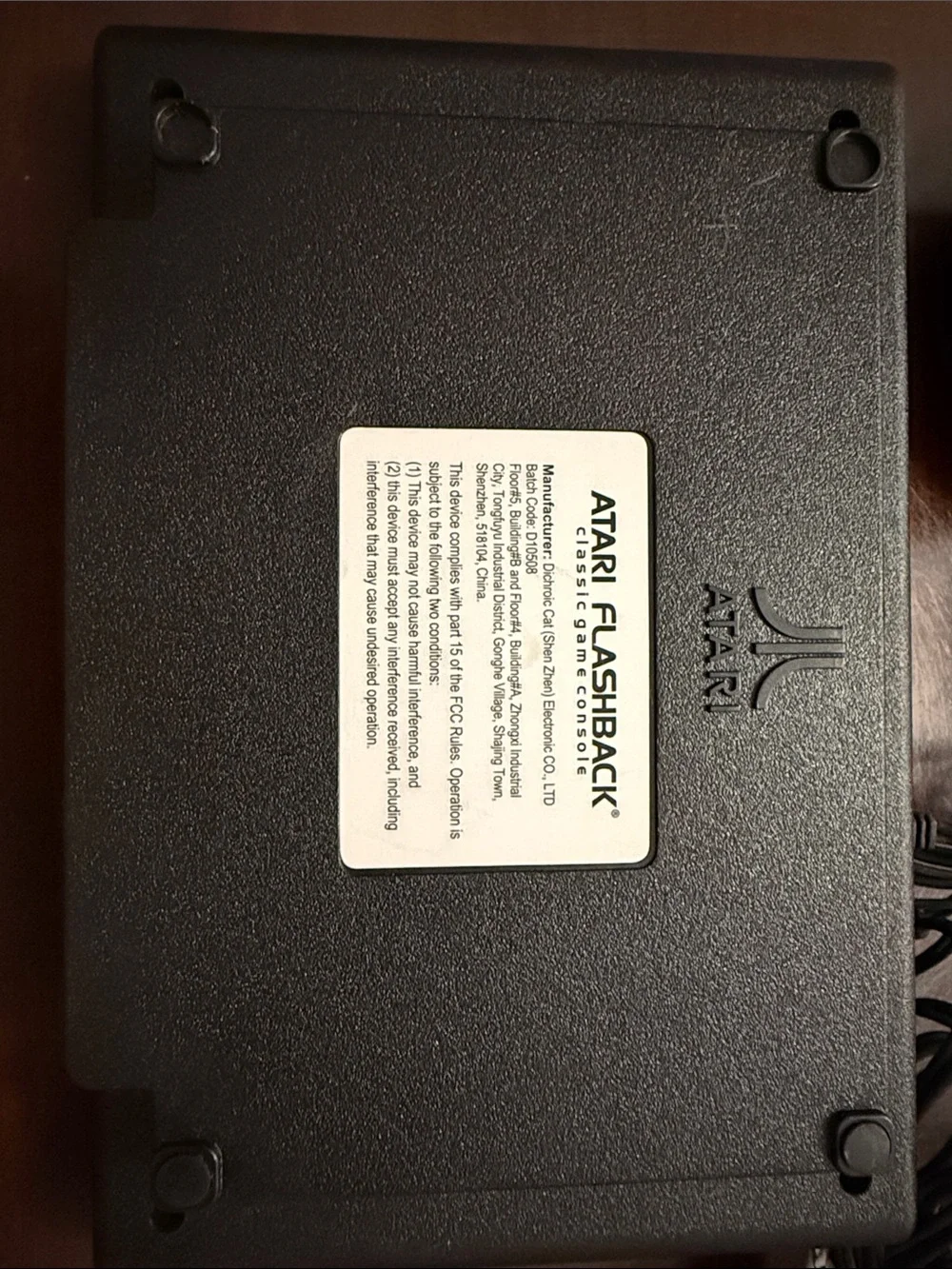 Atari Flashback classic game console UNTESTED AS IS